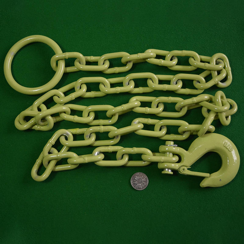 Tree Pulling Chain (Electroplated Environmental Protection Zinc + Plastic Spraying)