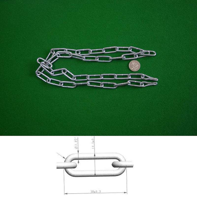 3.8mm Round Alloy Steel Chains (environmentally Friendly Zinc Plating)